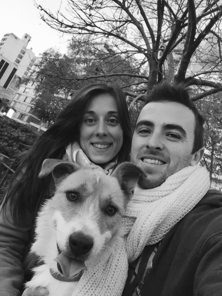 <b>Ricca</b> comparte imagénes donde aparecen muy felices juntos con su mascota.