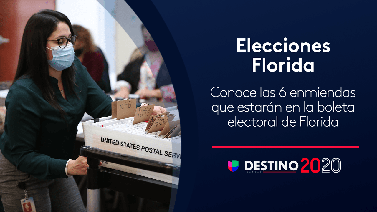 Todo lo que necesitas saber de las seis iniciativas que estarán en la boleta electoral de Florida