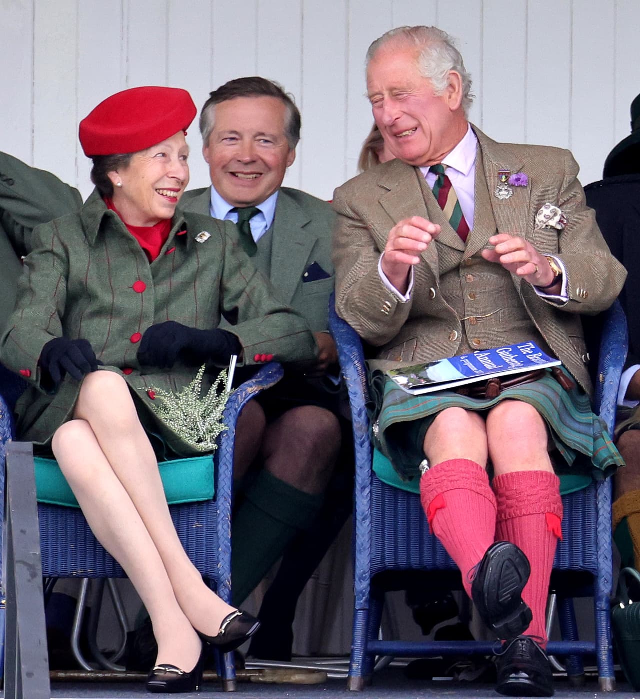 Princesa Ana y Príncipe Carlos, ahora rey Carlos III