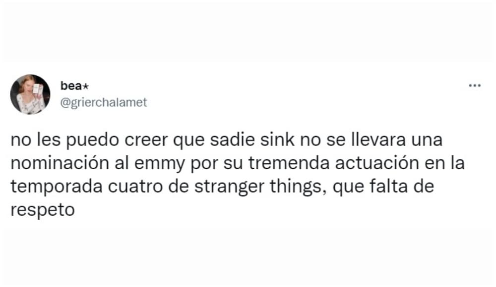 Los fans de Stranger Things se enojaron por la ausencia del elenco en los Emmy 2022