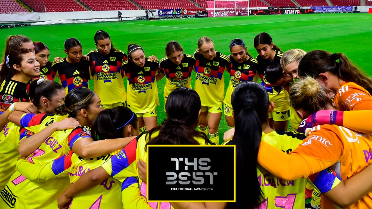 Jugadora del América, nominada a los Premios The Best