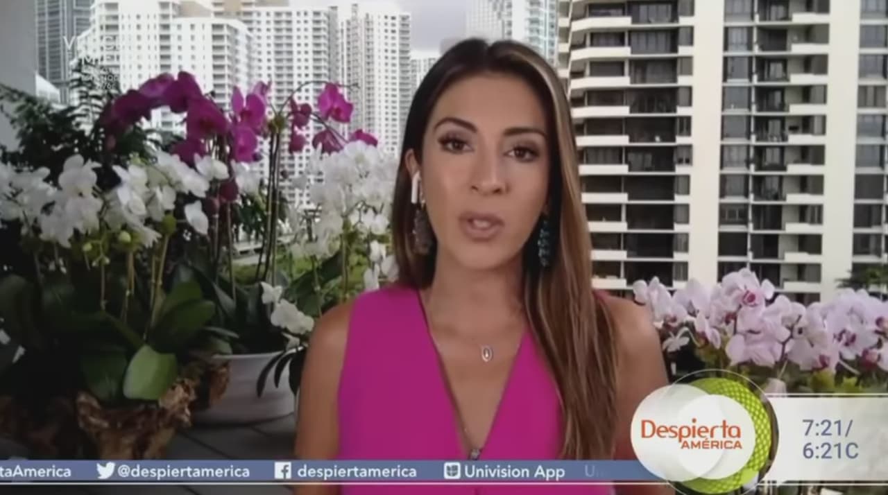 A primera hora del show informó al público de Despierta América los resultados de su prueba.