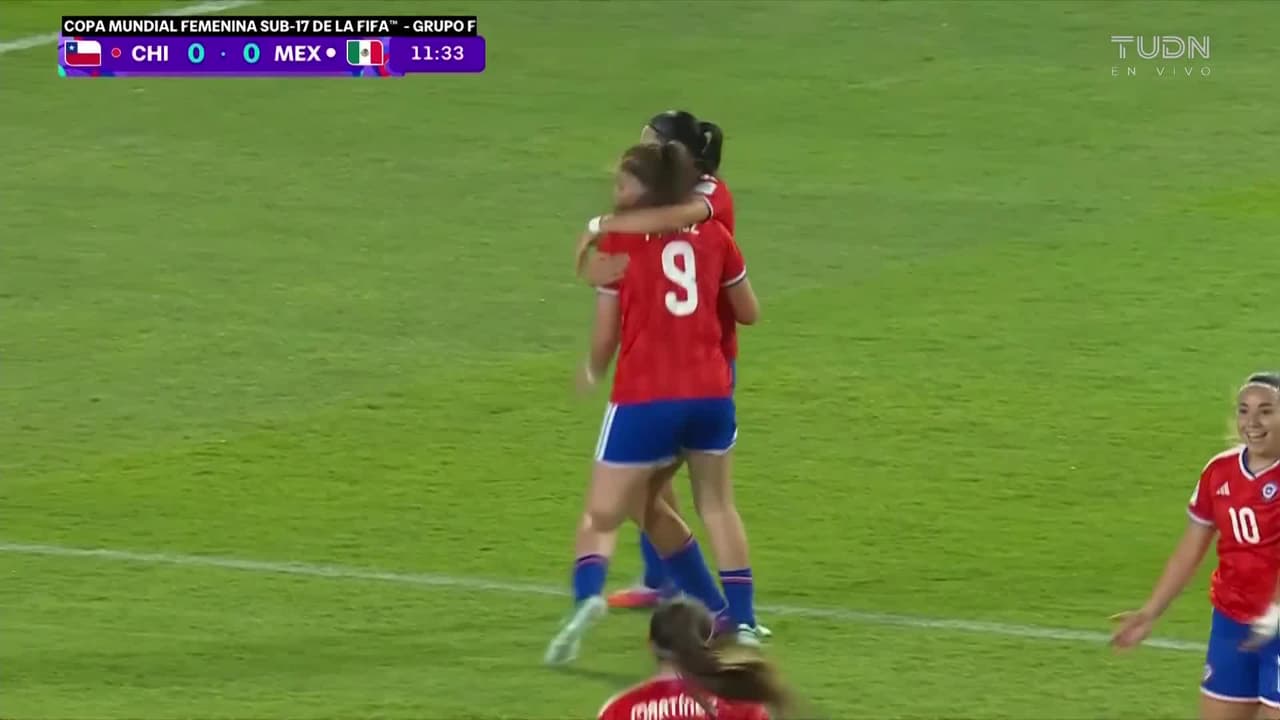 ¡Golazo de Chile! Muñoz conduce desde media cancha, burla a la defensa mexicana y pone el 1-0