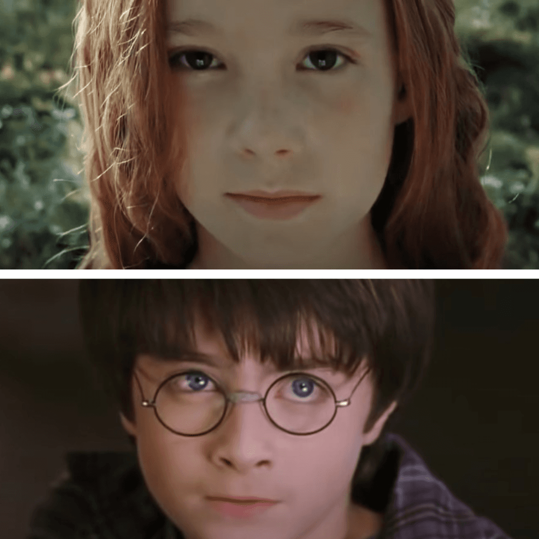 A lo largo de las ocho cintas, los personajes no se cansaron de recordarle al protagonista que “tenía los ojos de su madre”. Sin embargo, en la última producción, cuando se muestran los recuerdos de Snape, olvidaron por completo este detalle, pues los ojos de Lily Potter de niña son cafés y no azules como los de Harry.