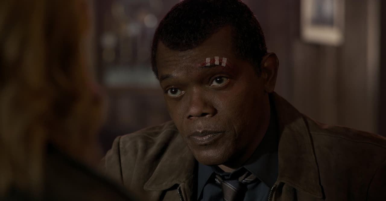 Samuel L. Jackson presumió un semblante joven -y aún sin su icónico parche- en la película de 2019, ‘Capitana Marvel’. En ese entonces, Jackson tenía 70 años y lo hicieron lucir casi 50 años menor.