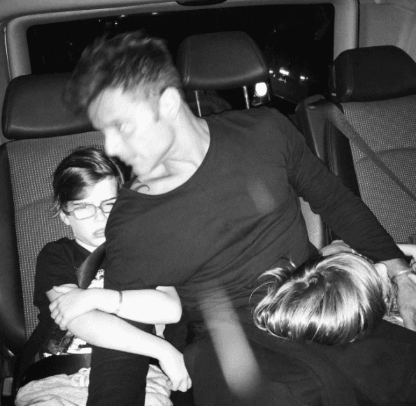 En diversas ocasiones Ricky ha declarado que sus hijos son su mayor felicidad.