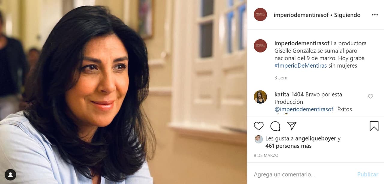 "Dijimos, 'oye pues no pasa nada, sabemos que estamos bien, no tenemos ninguna enfermedad, ni gripa, ni coronavirus', pero la productora dijo 'no, el protocolo es que 
<b>no se acerquen y yo los quiero cuidar</b>', cosa que le agradecimos".
<br>