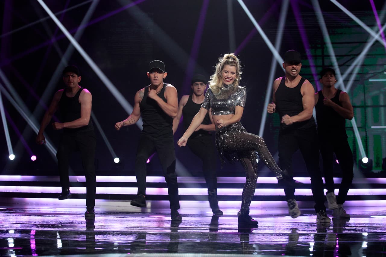 La ganadora de 'Bailando por un sueño' Argentina dejó claras sus habilidades en la pista.