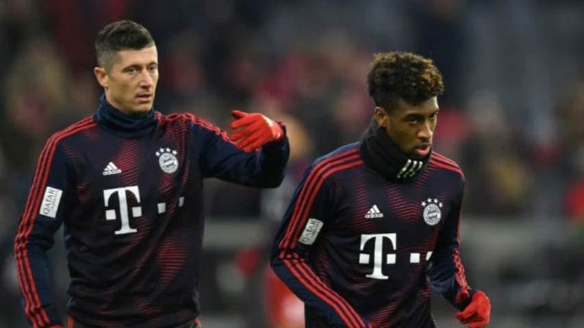 Lewandowski y Coman