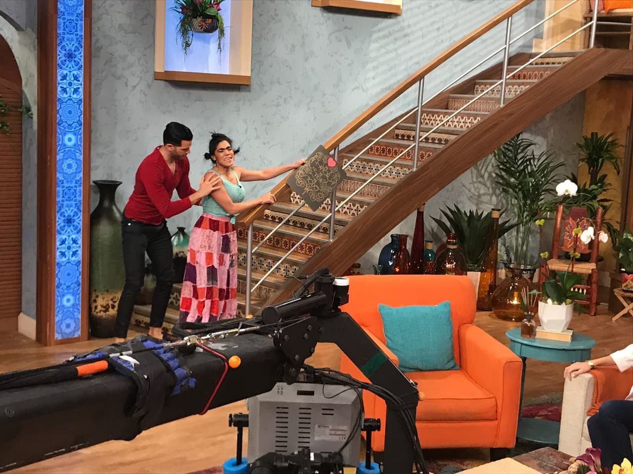 Mela la Melaza llegó desconsolada a Despierta América, y el chef Jesús tuvo que salir a su rescate.