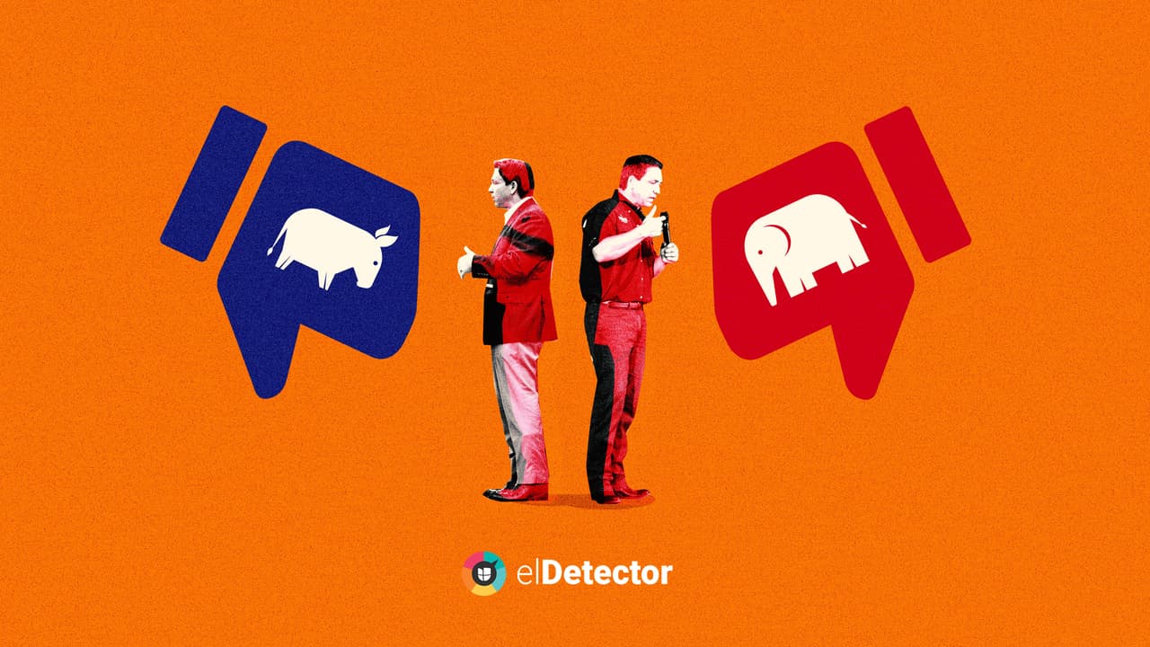 Noticias viejas y una dosis de maldad: la estrategia desinformativa del ‘trumpismo’ contra Ron DeSantis