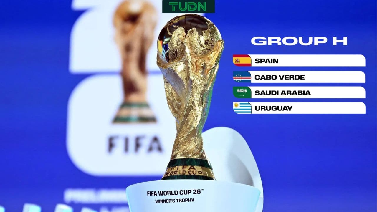 Fechas y horarios de los partidazos que nos esperan en el Grupo H de la Copa del Mundo 2026