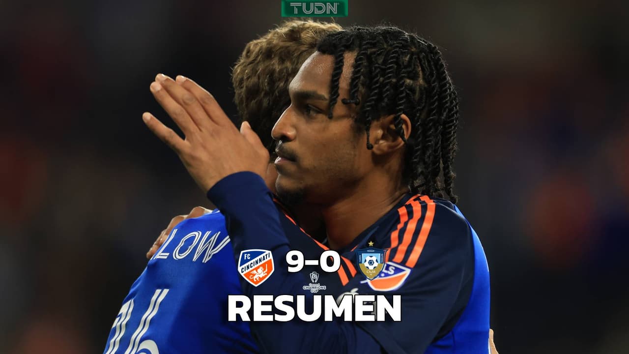 Resumen | Cincinnati golea en Concacaf y enfrentará a Tigres