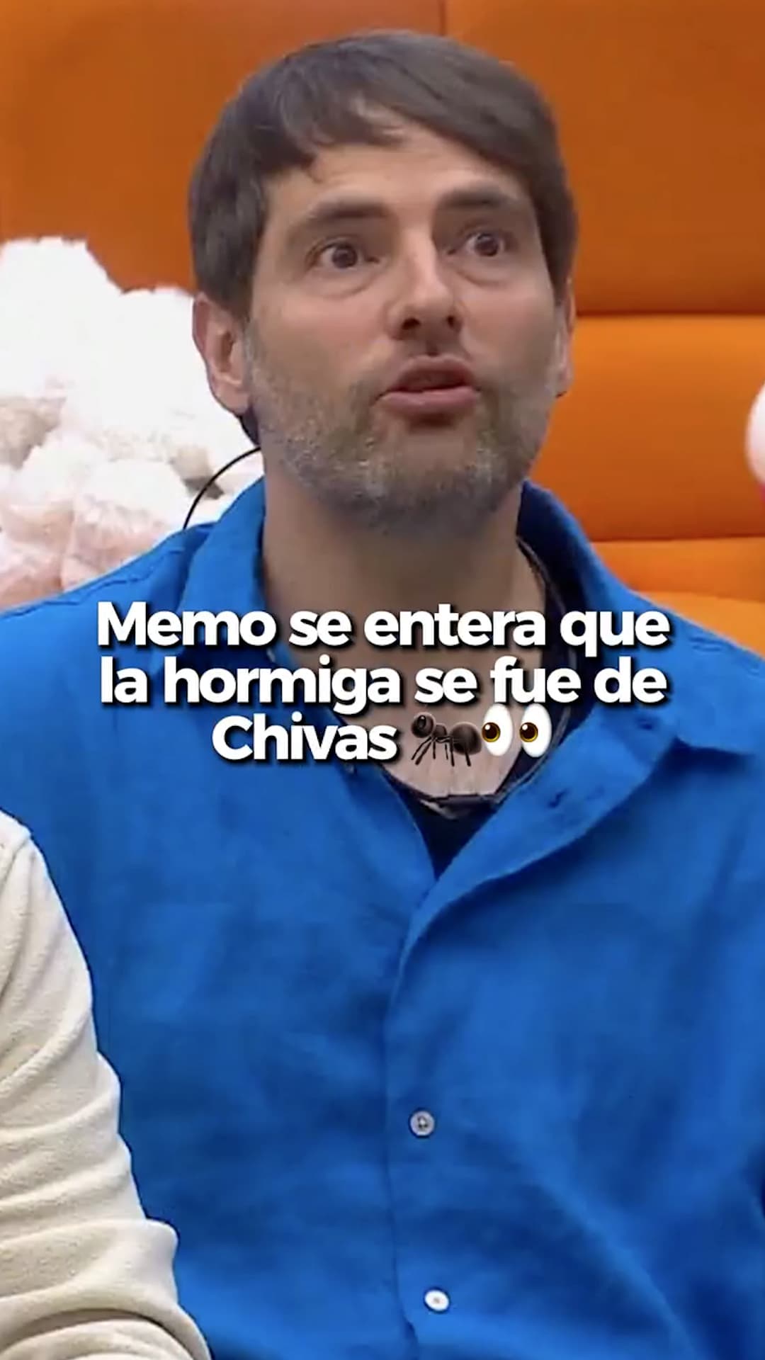 ¡En pleno Clásico! Memo Schutz se entera que Hormiga se fue de Chivas