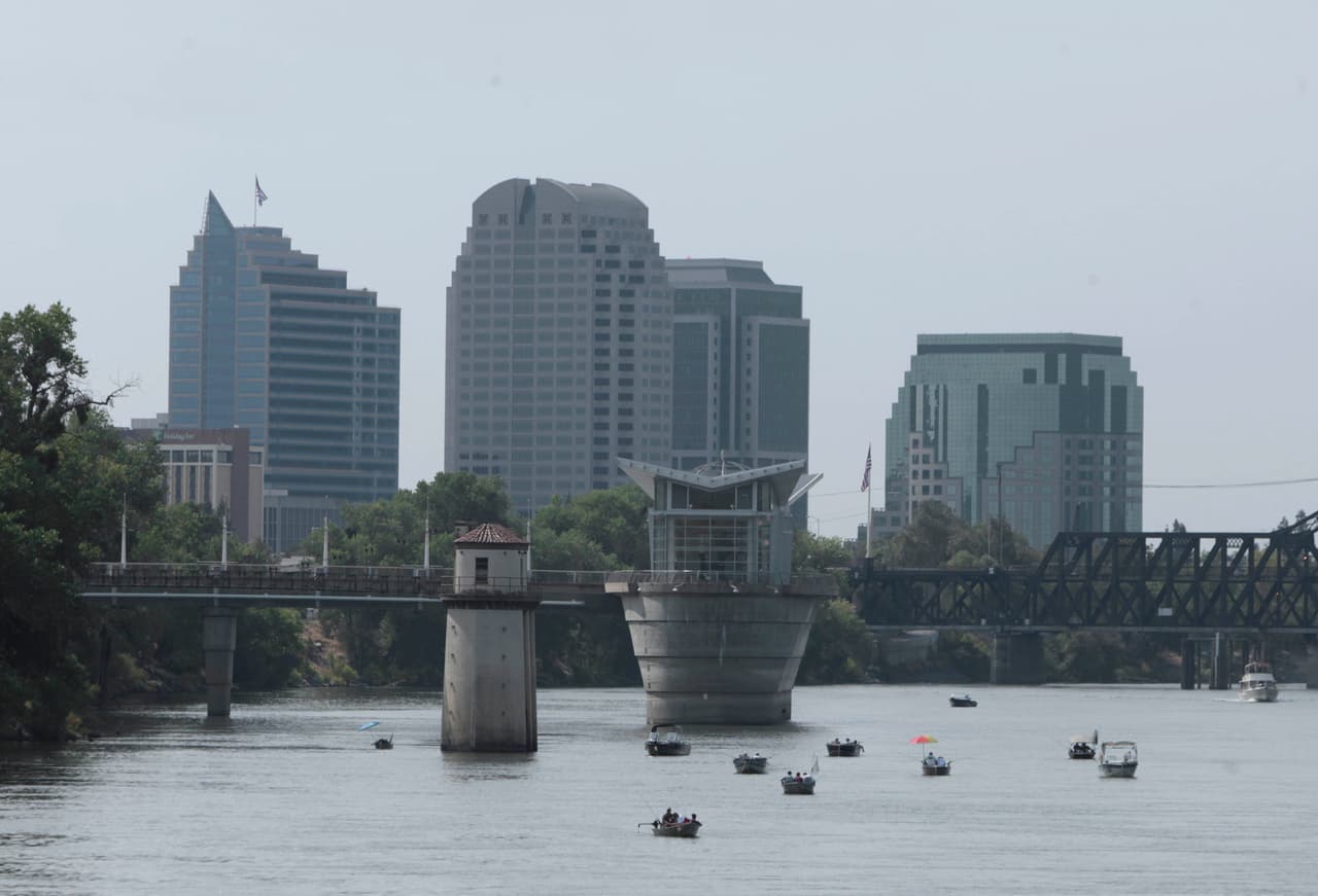 <b>5- Sacramento - Roseville, California. Solo seis de las ciudades de las más contaminadas están al este del río Mississippi</b>: Nueva York, Filadelfia y Hartford (Noreste); Chicago y Sheboygan, WI (Medio Oeste) y 
<b>Atlanta (Sur), siendo la única ciudad del sur en la lista.</b>