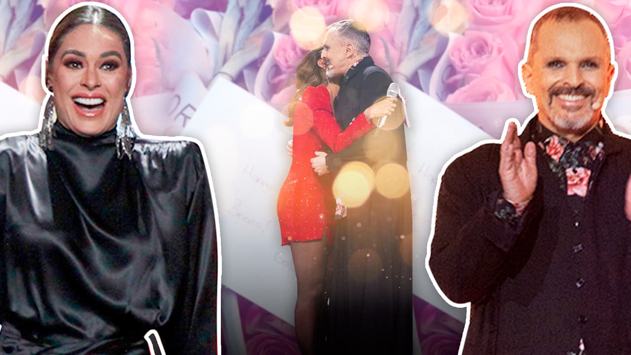 Galilea Montijo sorprende a Miguel Bosé con un regalo muy mexicano