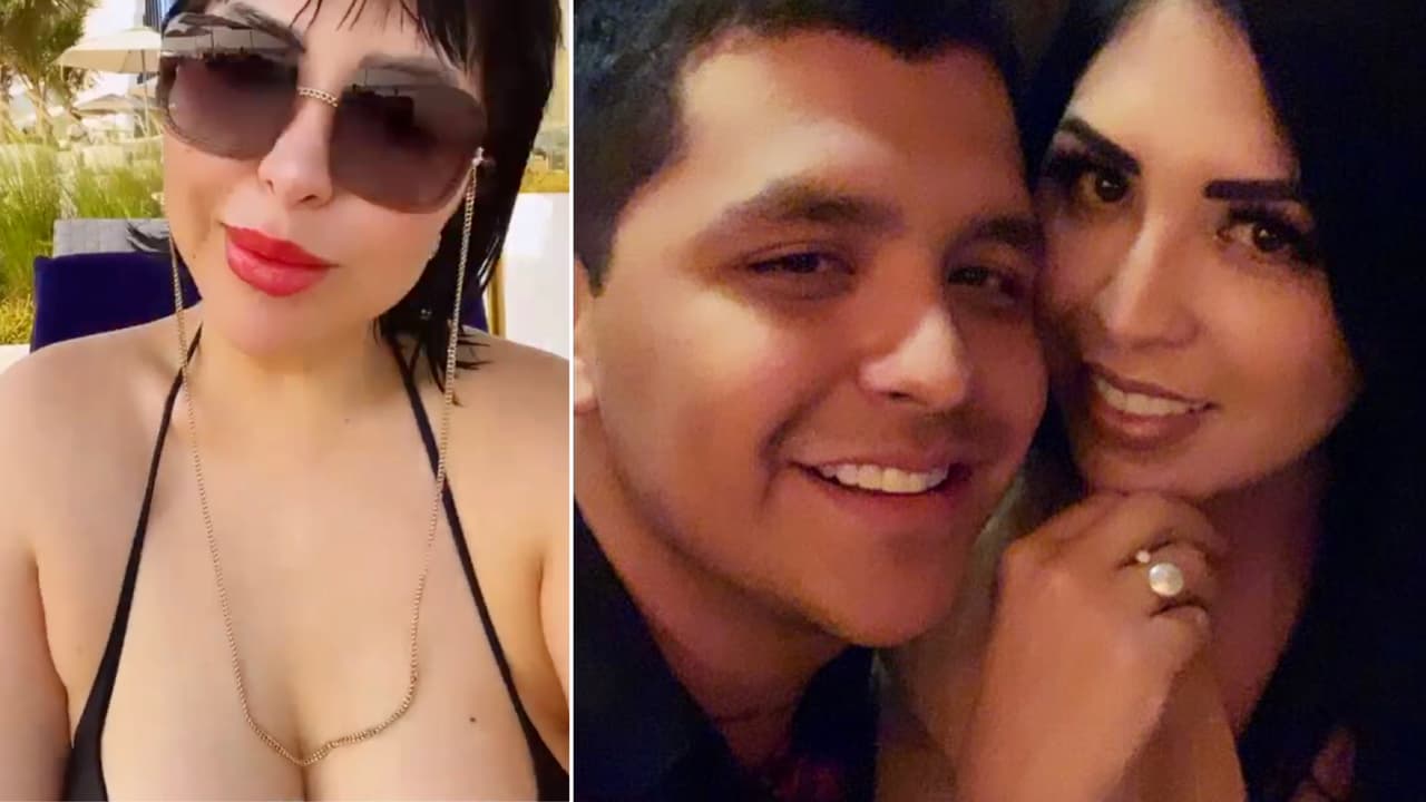 Mamá de Christian Nodal lució un despampanante traje de baño a sus 41 años tras padecer un tumor