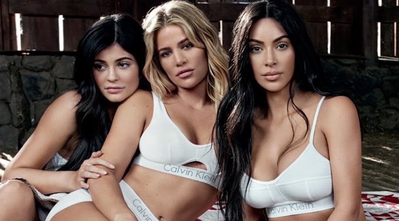 Todas las hermanas Kardashian han trabajado juntas, incluso en campañas de modas.