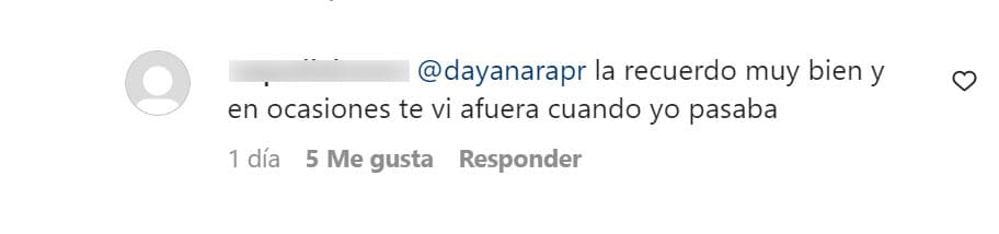 Para sorpresa de algunos, hubo una seguidora que aseguró recordar "muy bien" esa propiedad, pues al parecer era vecina de la también presentadora: "En ocasiones 
<b>te vi afuera cuando yo pasaba</b>", le dijo la persona. 
<br>