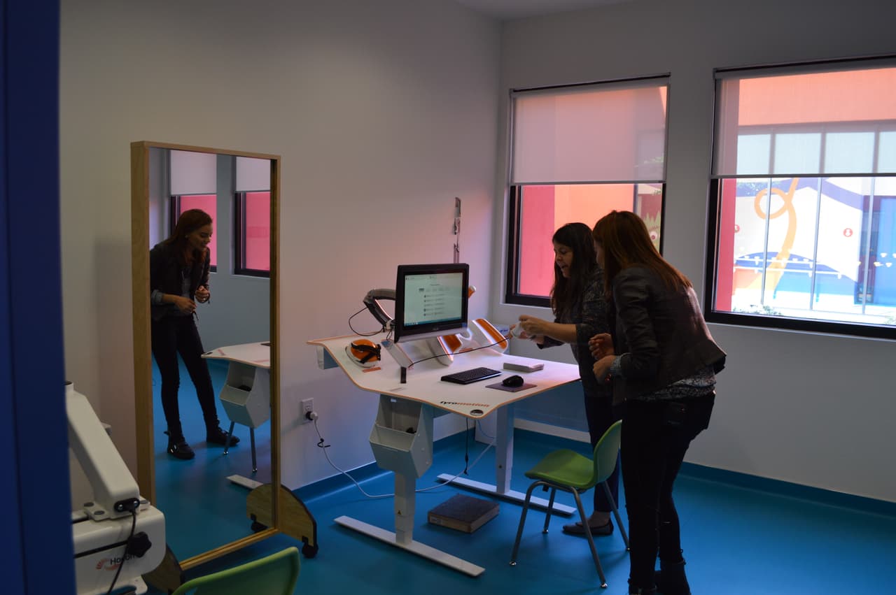 La cantante hizo un recorrido por todas las instalaciones del CRIT