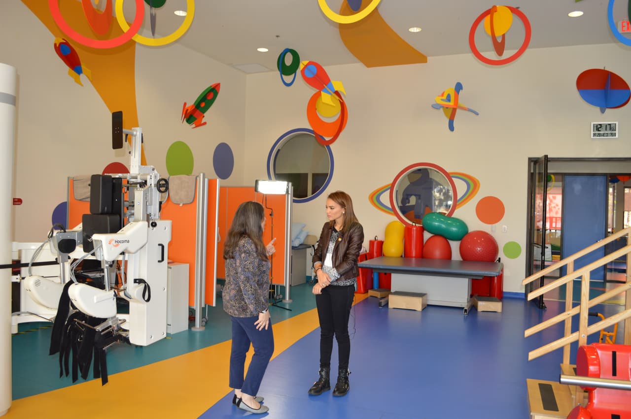 La cantante hizo un recorrido por todas las instalaciones del CRIT