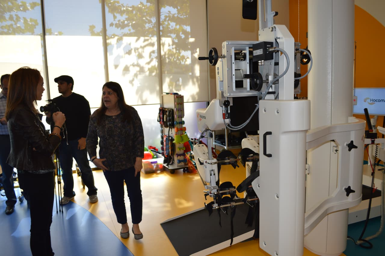 La cantante hizo un recorrido por todas las instalaciones del CRIT