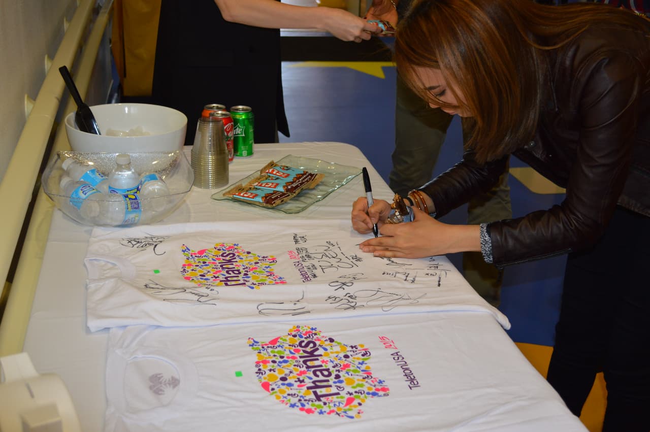 La cantante hizo un recorrido por todas las instalaciones del CRIT