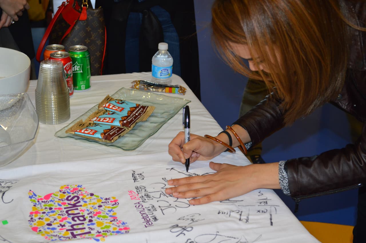 La cantante hizo un recorrido por todas las instalaciones del CRIT