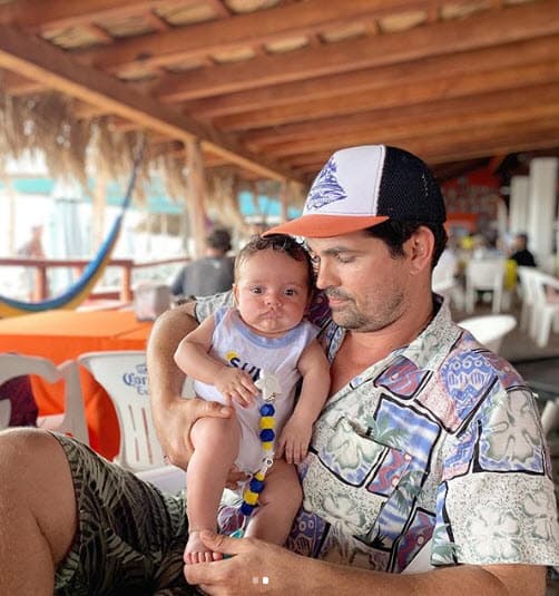 En esta imagen se puede ver lo mucho que ha crecido Tadeo, de 4 meses de edad.