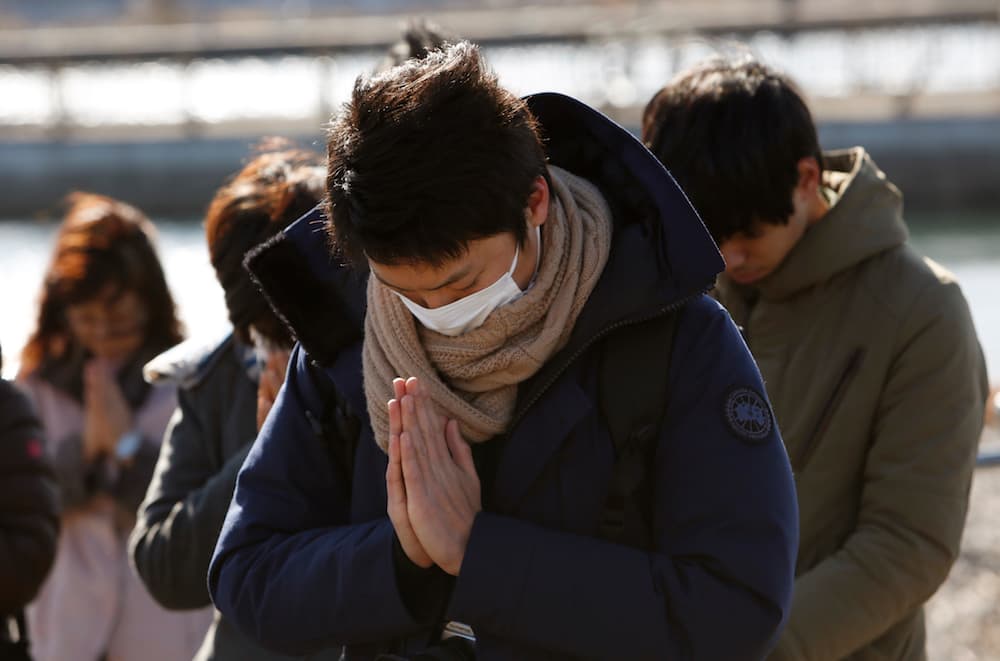 Recuerdan a las víctimas del tsunami de 2011 en Japón