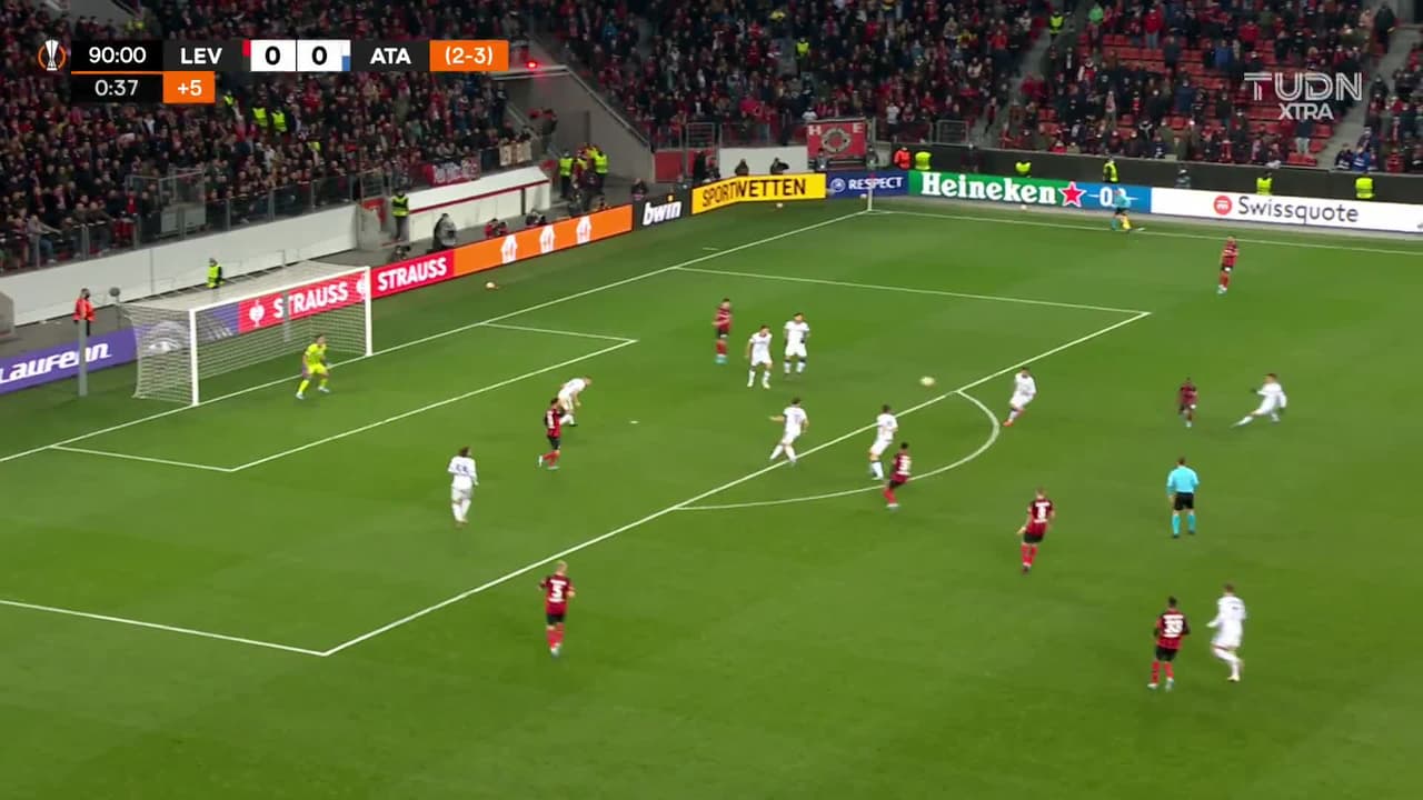 ¡Lo gana el Atalanta con este gol de Jeremie Boga!