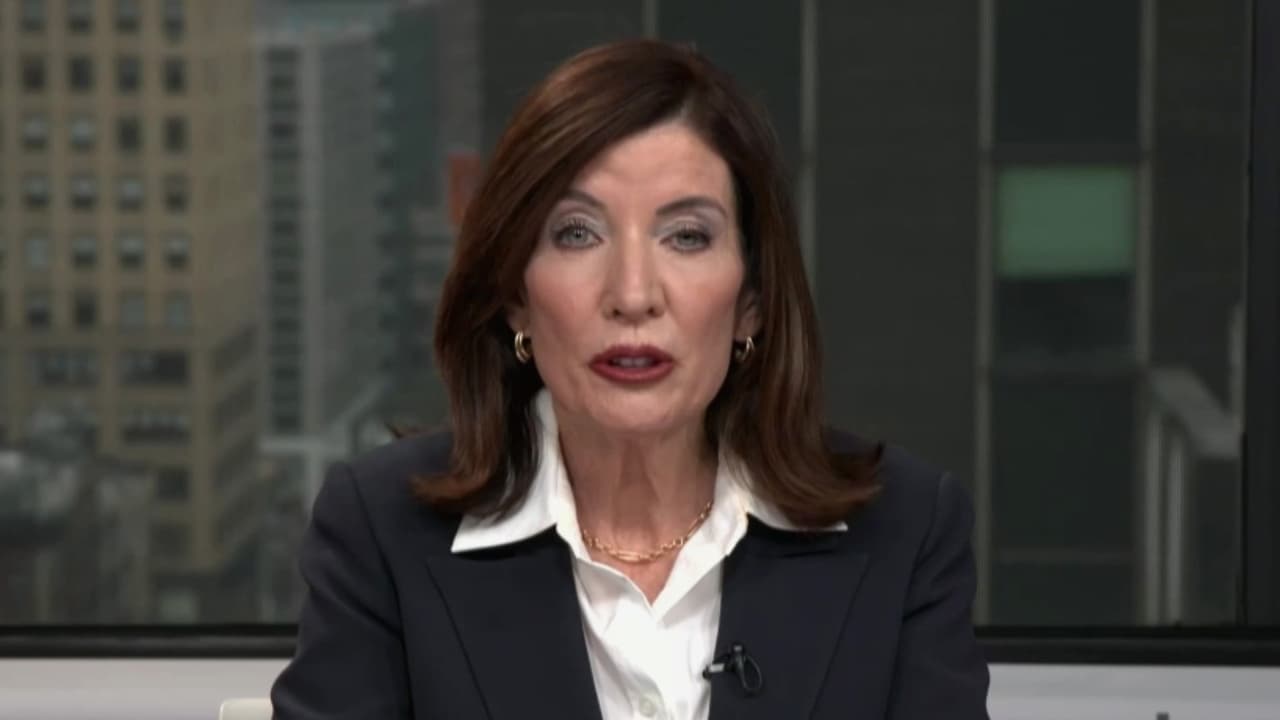 Inmigración, economía y seguridad: en tres minutos, lo más destacado de la entrevista a Kathy Hochul