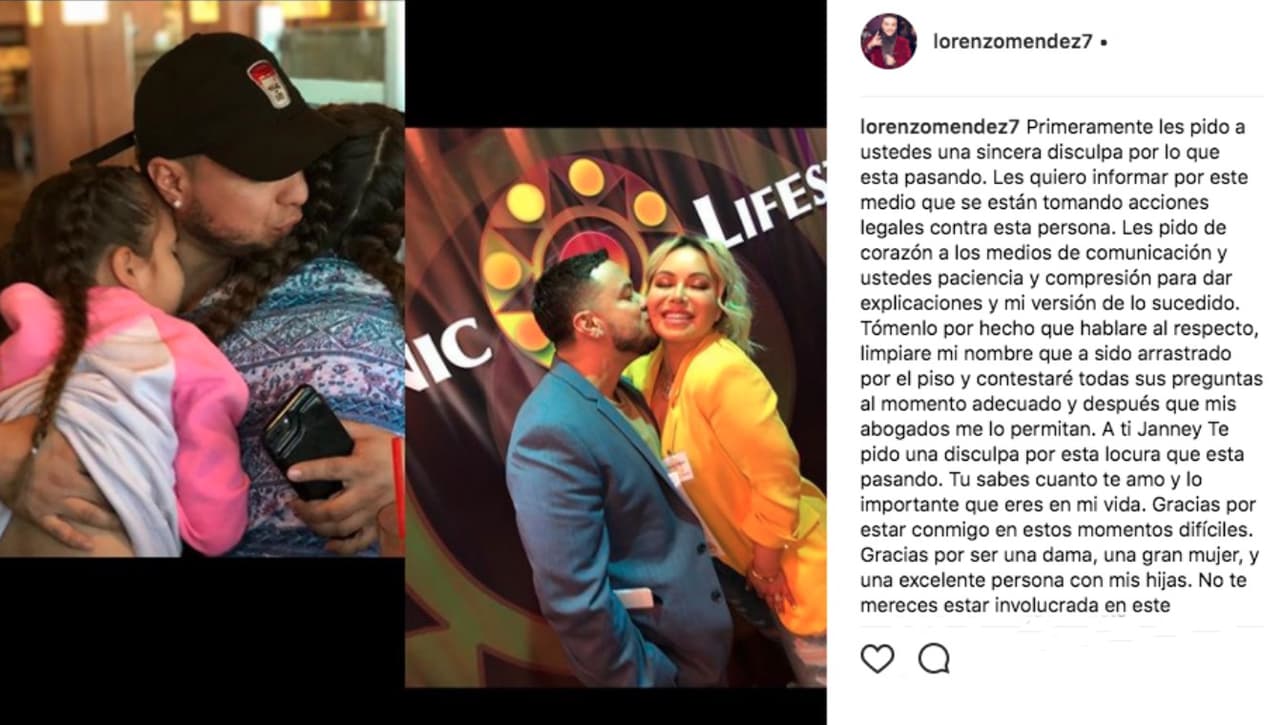 En este mensaje, Lorenzo Méndez expone claramente con quién está comprometido.