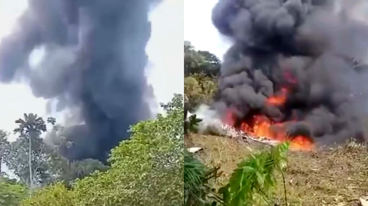 Rescatan a 78 heridos tras el accidente de un avión Hércules del ejército colombiano