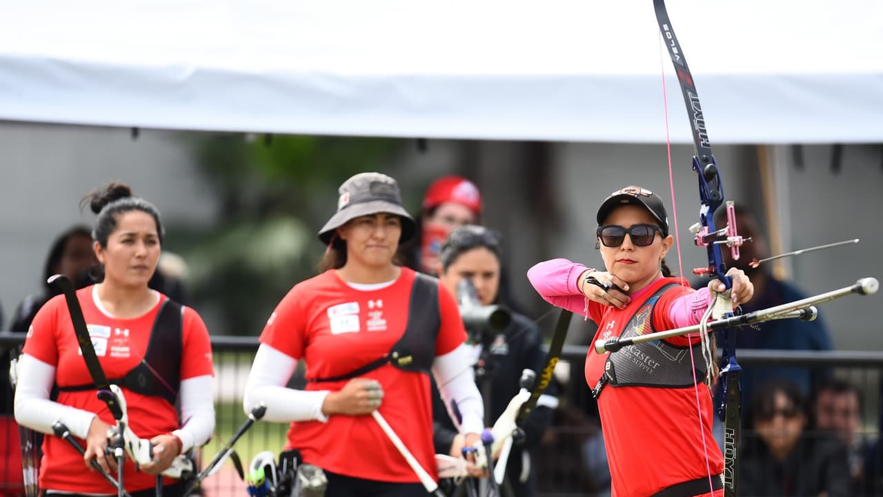 México se mete a la Final del tiro con arco por equipos femenino en Lima 2019