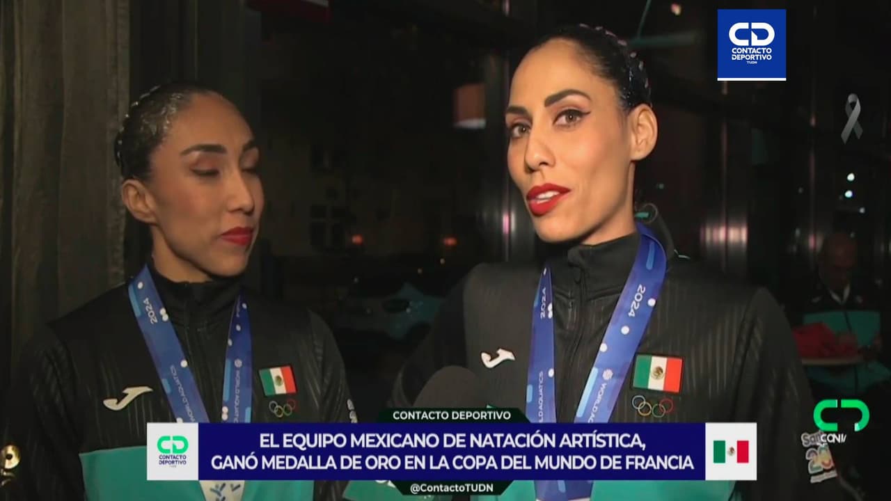 México conquista oro en Copa Mundial de Natación Artística