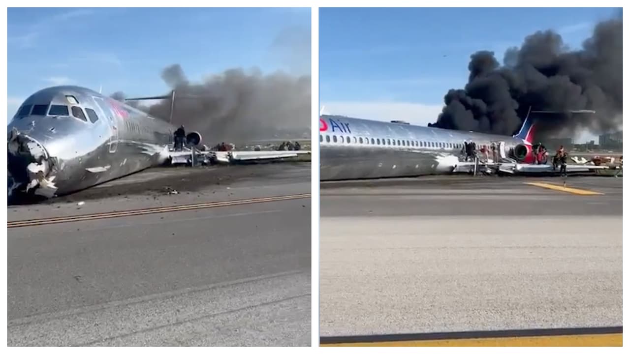 Afortunadamente los pasajeros pudieron desembarcar rápidamente por una de las salidas de emergencia, y solo 7 personas resultaron con heridas leves. 
<br>
