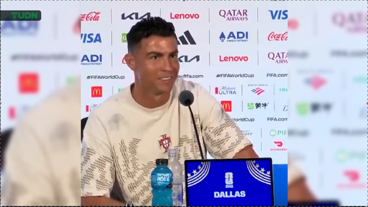 "Tú no me quieres": Cristiano Ronaldo desafía a reportero