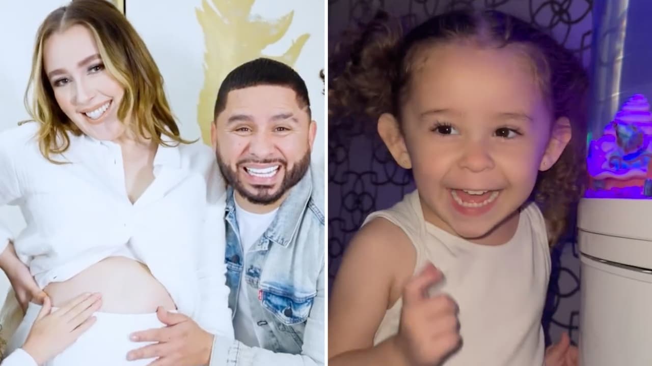 Larry Hernández presenta al nuevo integrante de su familia y 'La Bebechi' estalla de emoción