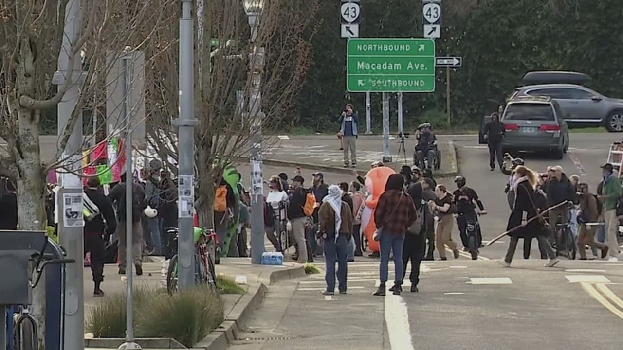 Detienen a 80 manifestantes en protestas No Kings Day contra Trump en varias ciudades