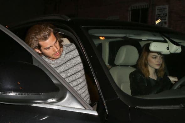 Los actores de “The Amazing Spiderman” disfrutaron de una original velada romántica.