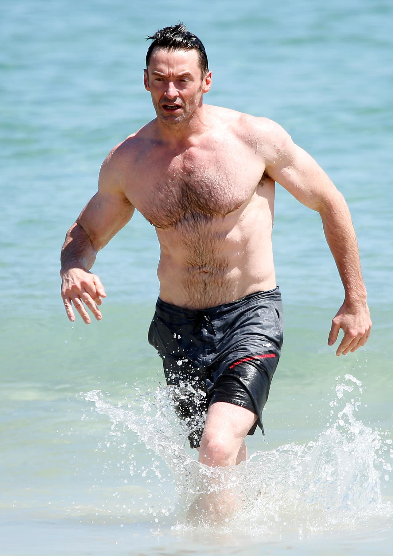 Wolverine debe estar siempre en muy buena forma.