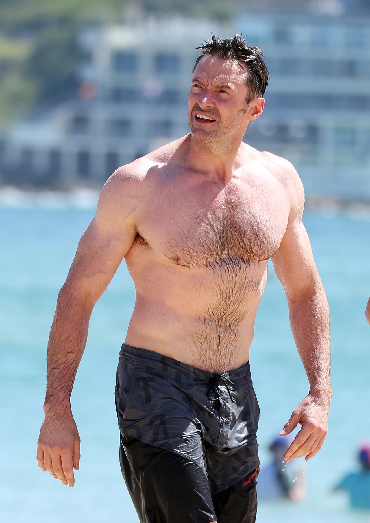 ¿Quién quiere darse un chapuzón con Hugh?