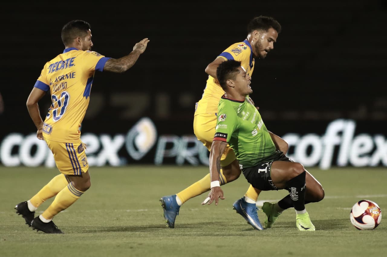 Con doblete de Nico López y gol de Dieg Reyes, Tigres logran vencer 2-3 a Bravos y consiguen tres puntos que son oxigeno puro.