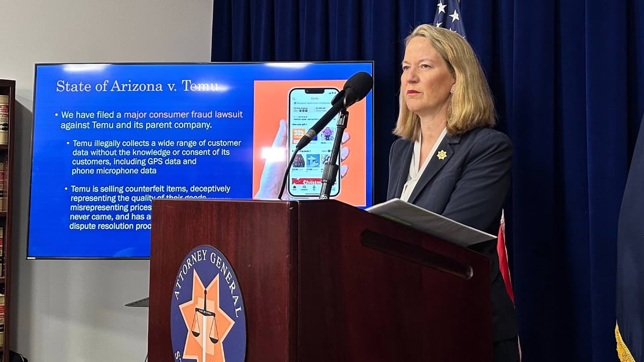Arizona contra Temu: Fiscal Kris Mayes demanda a la tienda online china por robo de datos de usuarios