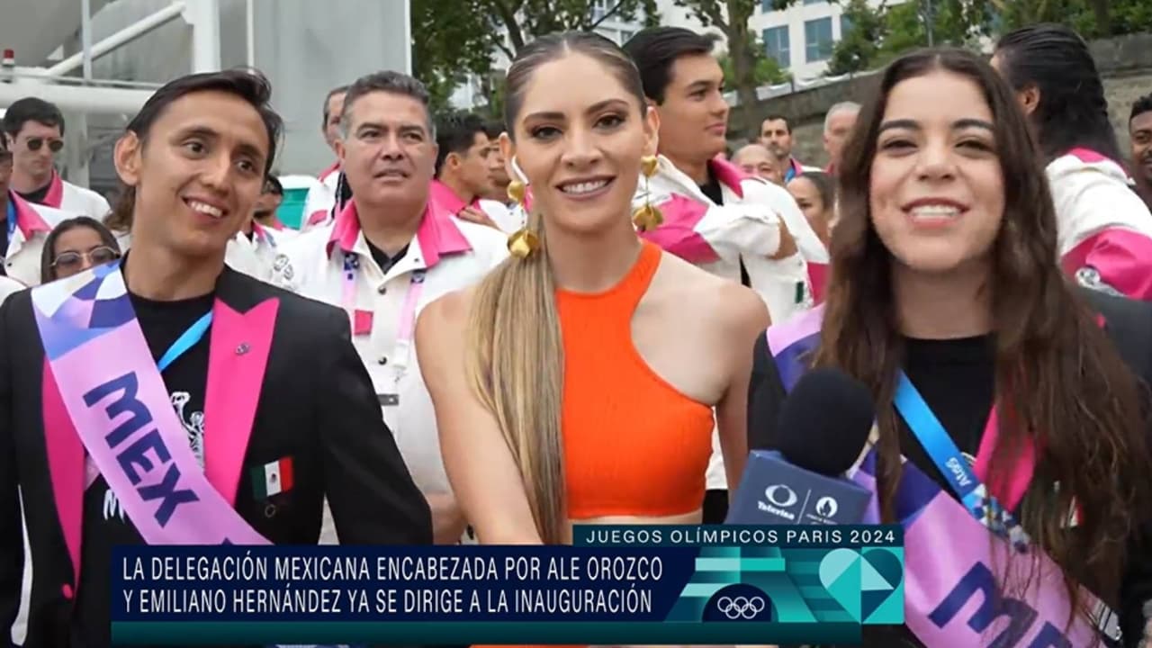 Emiliano Hernández y Alejandra Orozco felices por representar a México en Paris 2024