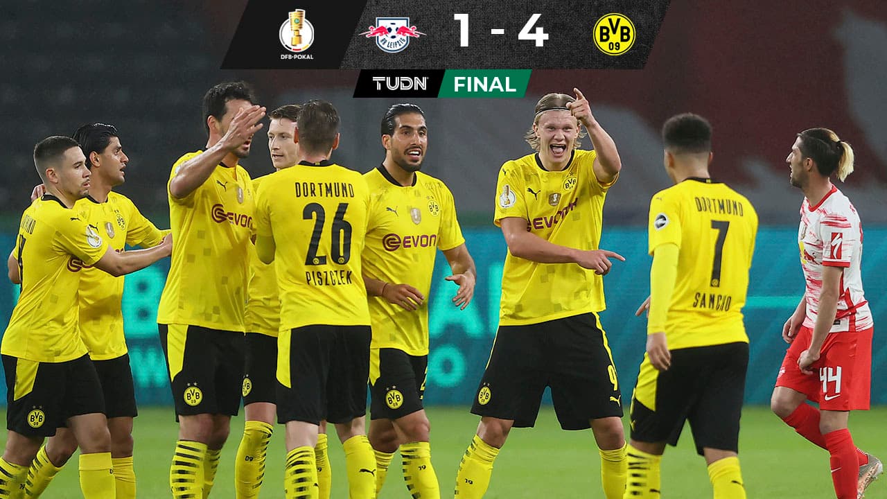 Borussia Dortmund se proclama campeón de la Pokal ante el Red Bull Leipzig