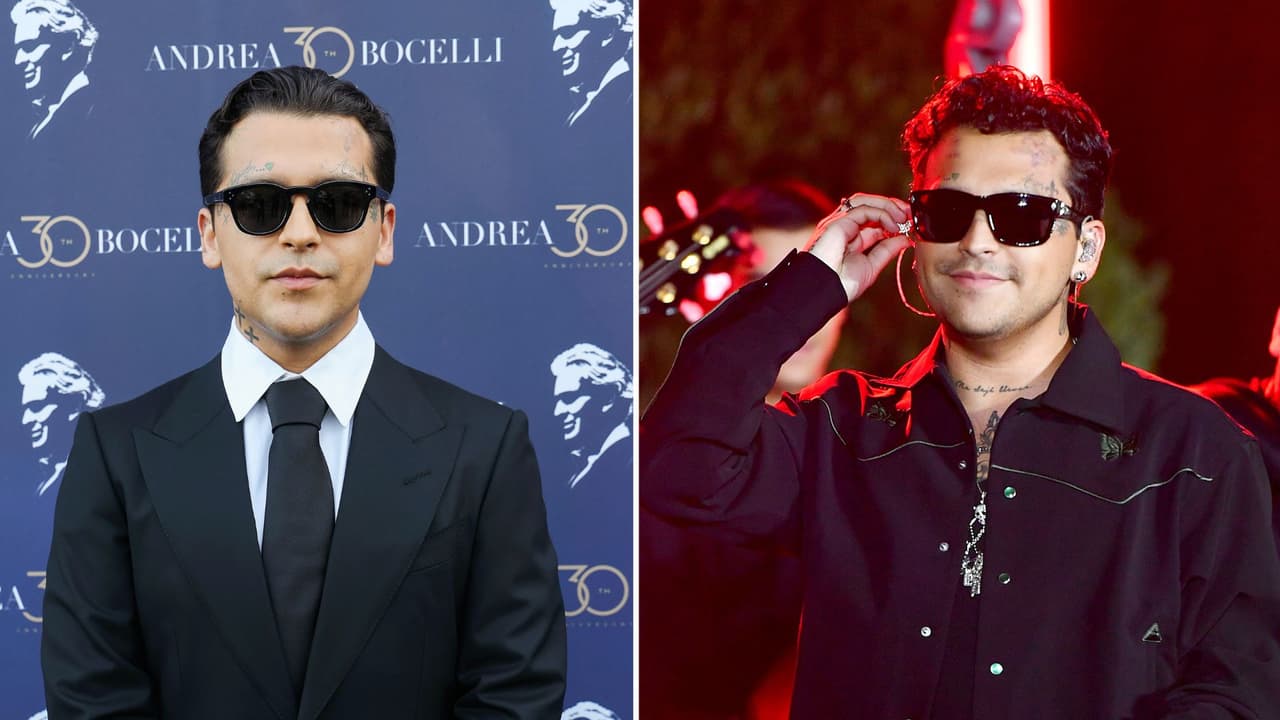 Tras celebrar San Valentín con Ángela Aguilar, Christian Nodal presume su cambio de look 