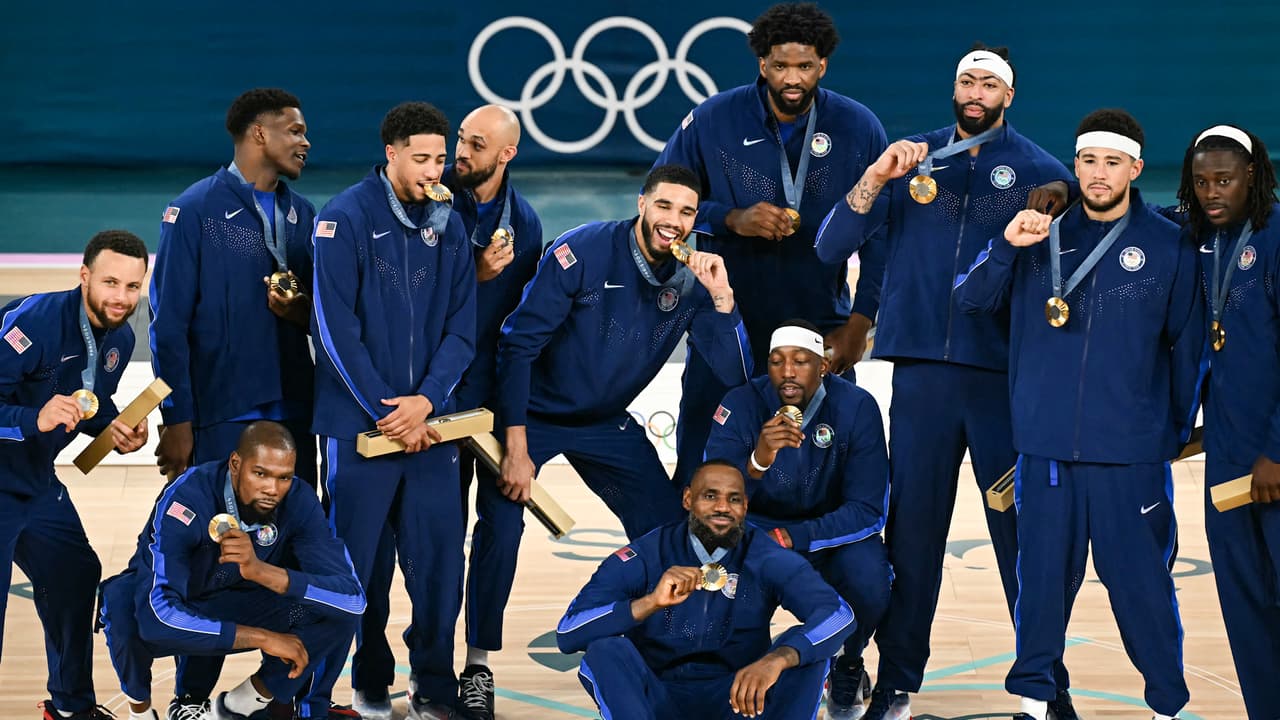 ¡Sin sorpresas! El 'Dream Team' vence a Francia y gana el oro en Paris 2024