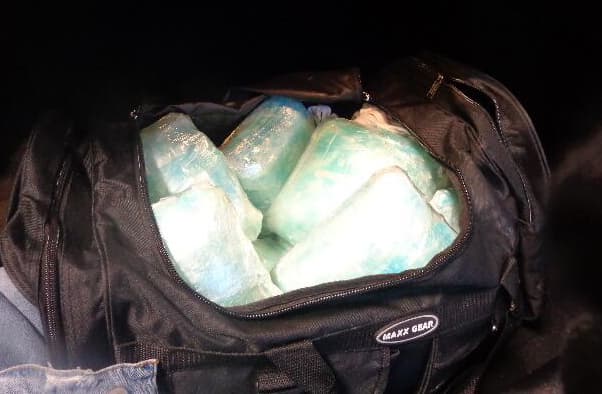 El cargamento fue halladeo dentro del baúl del carro el 3 de diciembre de 2019.